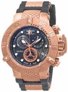 【送料無料】invicta 15805 mens subaqua noma iii rose gold steel chrono watch