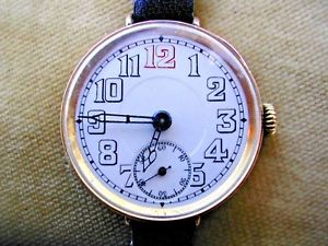 【送料無料】goldfill icers trench watch in good working order dates circa ww1｜hokushin