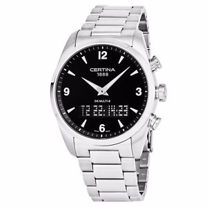【貨物輸送無料】nib certina ds multi8 analogy digital watch, ad, swiss made, msrp 845