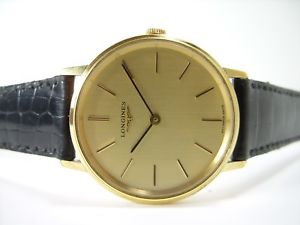 【貨物輸送無料】longines montre mecanique vintage pl or revisee