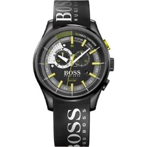 【送料無料】hugo boss mens yachting timer ii chronograph watch, rubber strap, 1513337