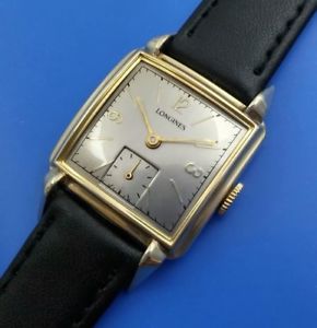 【貨物輸送無料】vintage 1945 mans longines hand winding fully serviced w warranty