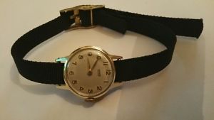 【貨物輸送無料】vintage 1950s ladys tissot, solid 14kt, rose gold