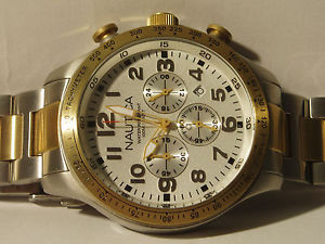 【送料無料】nautica a19541g mens chronograph 100m watch rrp 299