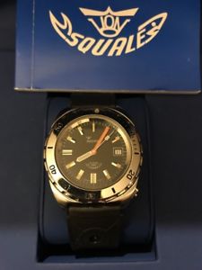 【貨物輸送無料】squale 1553 quartz,  with box and booklet