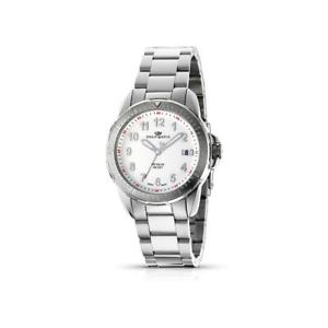 【貨物輸送無料】orologio philip watch cruiser r8253194045 acciaio bianco swiss made 100mt 男女兼用腕時計-腕時計