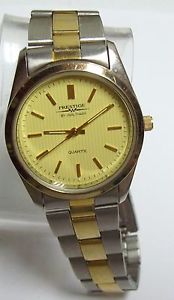【送料無料】mens two toned waltham prestige watch｜hokushin