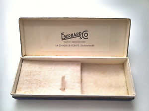 【貨物輸送無料】neues angebotultra rare vintage eberhard preextrafort  watch box 1940