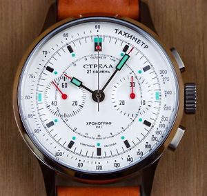 【貨物輸送無料】co40cyw strela chronograph 40粍