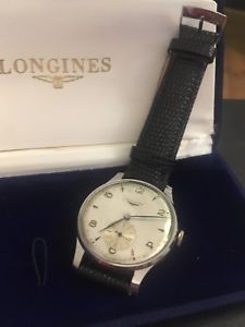 【貨物輸送無料】longines oversize 375粍 1268z with rare original box