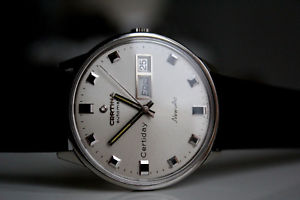 【貨物輸送無料】certina  art  automatic certiday *1968*