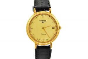 【送料無料】neues angebotvintage longines classic quartz gold plated midsize watch 1015｜hokushin