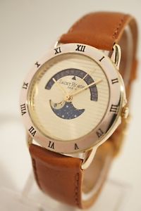 【貨物輸送無料】tres rare montre saint honore paris  quantieme par guichet, phase de lune