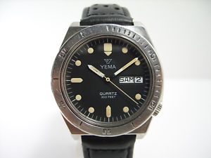 【送料無料】yema 330ft montre vintage de plongee diver watch｜hokushin