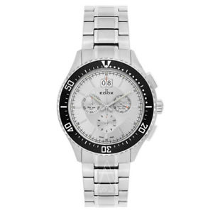 【送料無料】edox c1 chronograph big date mens quartz watch 100263main｜hokushin