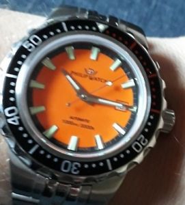 【貨物輸送無料】philip watch diver eta 2824 automatic