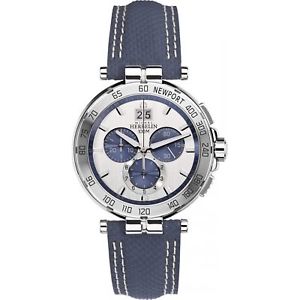【貨物輸送無料】michel herbelin 3665642 mens chronograph wristwatch