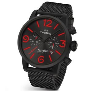 【貨物輸送無料】b tw steel mens son of time tempus fury limited edition chrono 48m mst14