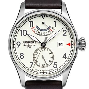 【送料無料】junkers 61605 spitzbergen f13 titan fluoreszierend power reserve date neu 89,089円