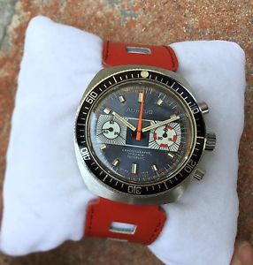 【送料無料】aureus cronografo diver oversize 40mm cal valjoux 7730