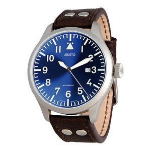 【送料無料】aristo 3h159, fliegeruhr blaue 47 beobachter 92,389円
