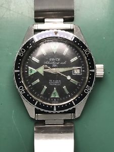 【送料無料】orologio subacqueo doyle silver horse 200 vintage professional diver watch