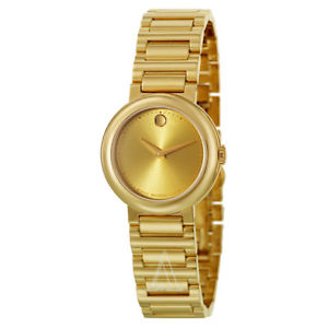 【送料無料】movado womens quartz watch 0606704