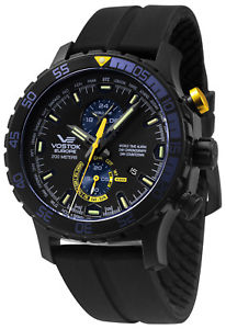 【送料無料】vostok europe alarmherrenchronograph expedition everest underground chrono ym8j