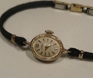 【送料無料】girard perregaux 14k gold ladies vintage wristwatch｜hokushin