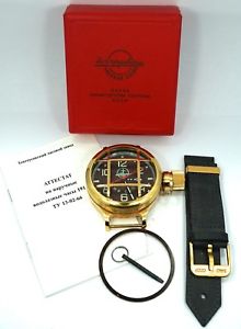 【送料無料】zlotoust diver 1914c ussr russian 700м gold plated deep sea military watch ссср｜hokushin