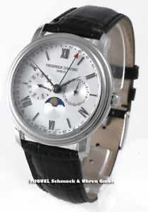 【送料無料】frederique constant classic buisness timer neu herrenuhr