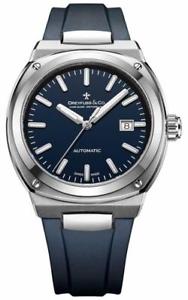 【送料無料】dreyfuss automatic watch 1953 blue rubber strap dgs0015405