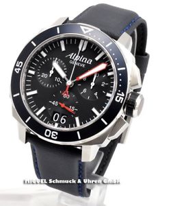 【送料無料】alpina seastrong diver 300 chronograph big date neu herrenuhr