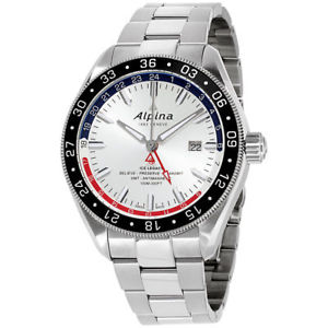 【貨物輸送無料】nib alpina alpiner 4 gmt automatic watch, 44粍, limited ed, msrp 2495, 10 pic