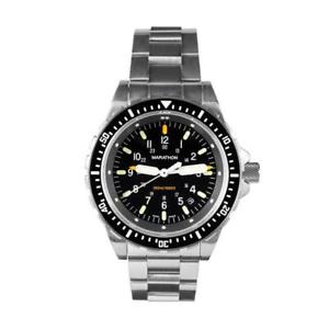 【送料無料】marathon jsar military issue dive watch with steel bracelet, 2018 produced｜hokushin