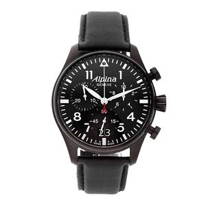 【送料無料】alpina startimer pilot big date chronograph ref al372b4fbs6 brand｜hokushin