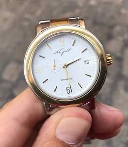 【送料無料】le guet acciaio automatic oro gold acciaio steel 0033｜hokushin