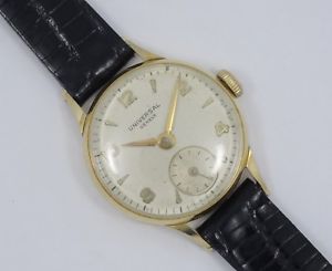 【送料無料】vintage 50s womens universal geneve solid 18k gold case watch * good working 119,490円