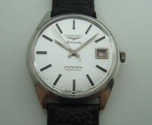【送料無料】longines admiral en acier automatique de 1960 ca