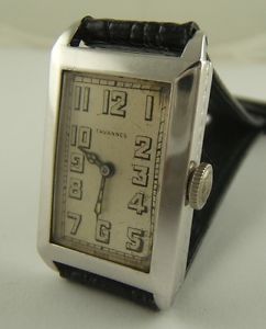 【送料無料】tavannes art deco a remontage manuel en or gris gold filled 14k de 1940 c127p5