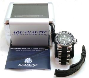 【送料無料】aquanautic king cuda tts 300m subcuda chronographe boxed mint