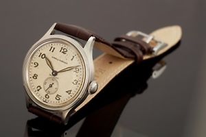 【送料無料】girard perregaux_sea scout_ww2 military_pendelautomatik_edelstahl_ca 1940