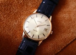 【送料無料】eberhard amp; co royal matic 18k solid yellow gold