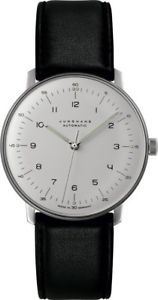 【送料無料】authorized dealer junghans 027350000 max bill automatic leather 38mm watch