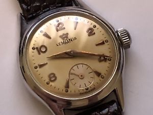 【送料無料】beautiful vintage lemania wristwatch in amazing condition 147,490円