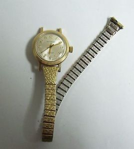 【送料無料】vintage ladies wittnauer geneve gold filled watch｜hokushin