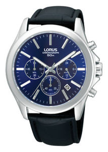 【送料無料】lorus gents chronograph leather strap watch rt389ax9lnp 15,606円