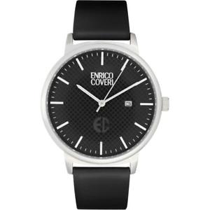 【送料無料】orologio uomo enrico coveri ectc017 pelle nero 42mm man 17,505円