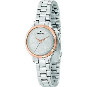 【送料無料】orologio chronostar shimmer donna r3753279505 bicolore glitter watch oro rosa 17,505円
