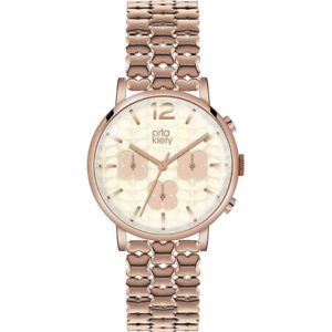 【送料無料】orla kiely frankie ladies chronograph watch oknp ok4004